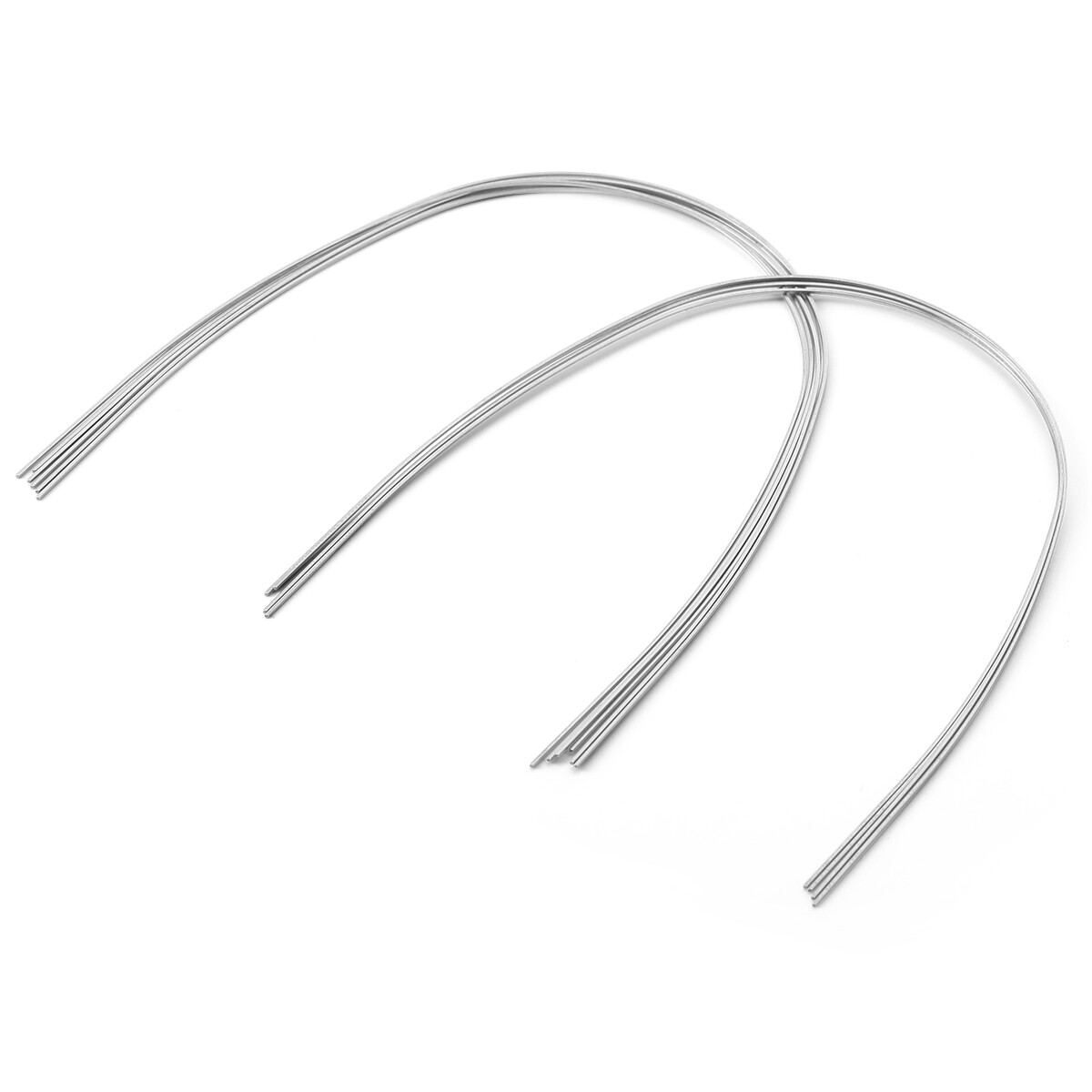 Dental Ortho Wires Alambre arqueado Super Elastic Niti Rectangular Ovoid Form
