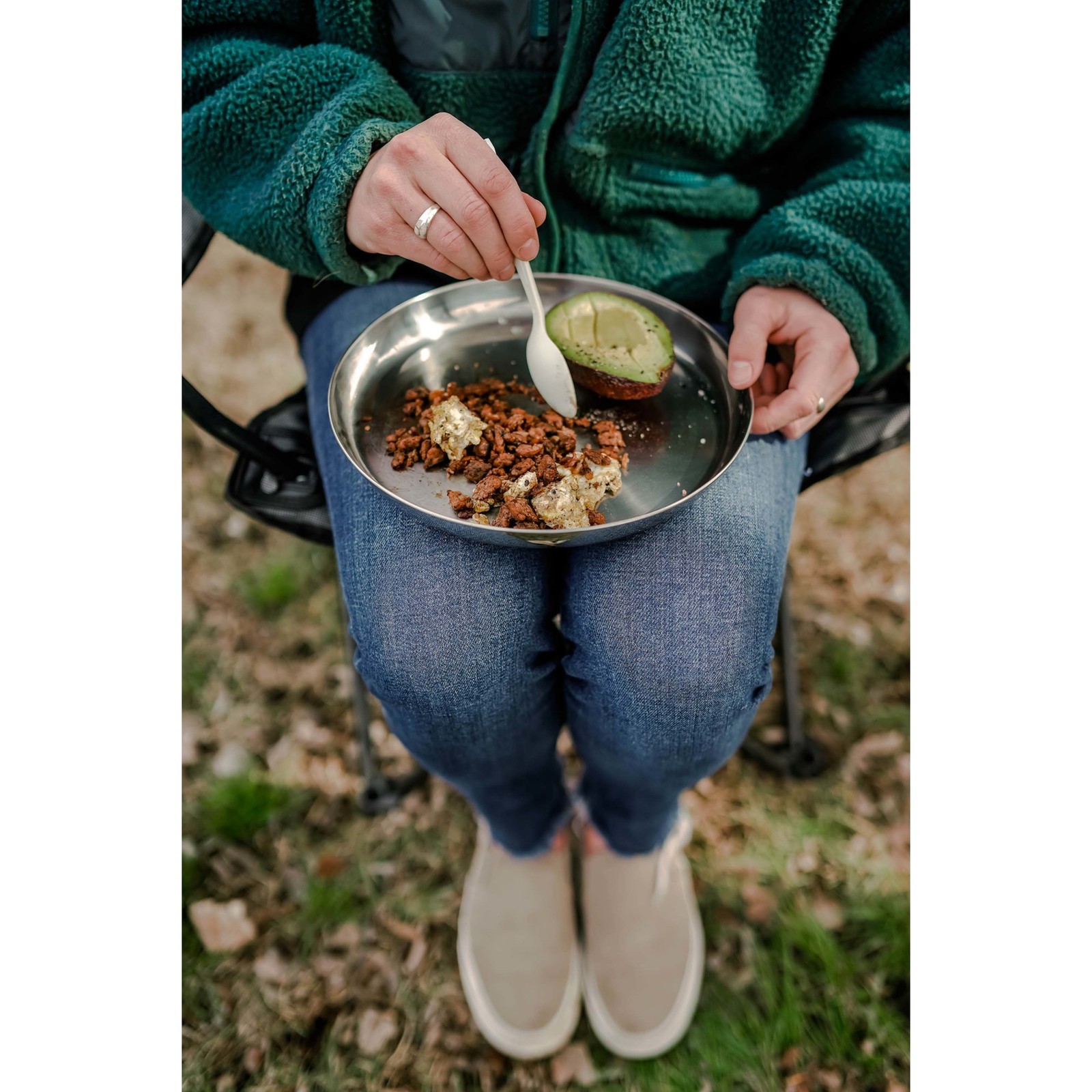 Stansport Stainless Steel Plate 9.25"