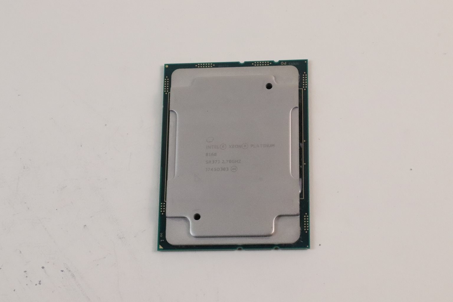 INTEL XEON PLATINUM 8168 PROCESSOR | 2.70GHZ | SR37J