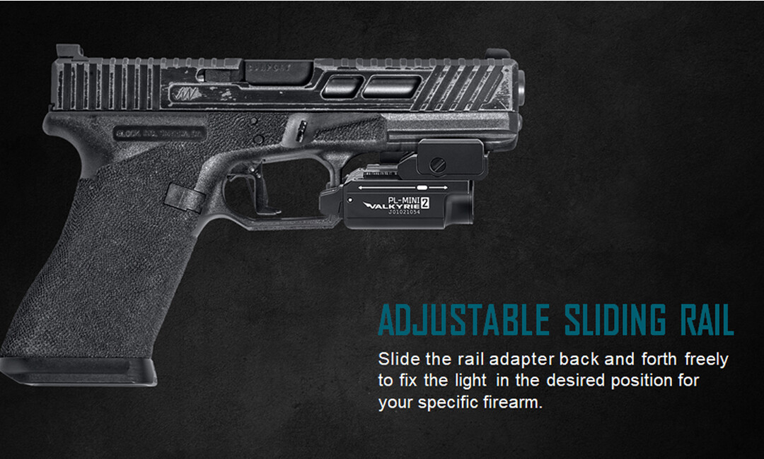 Olight PL-MINI 2 Valkyrie Rechargeable Compact Pistol Light