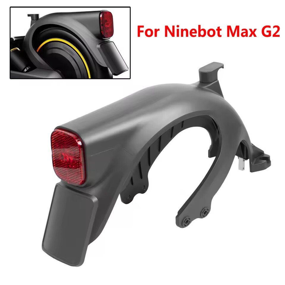 For Segway Ninebot Max G2 Electric Scooter Rear Fender Mudguard Taillight Set US