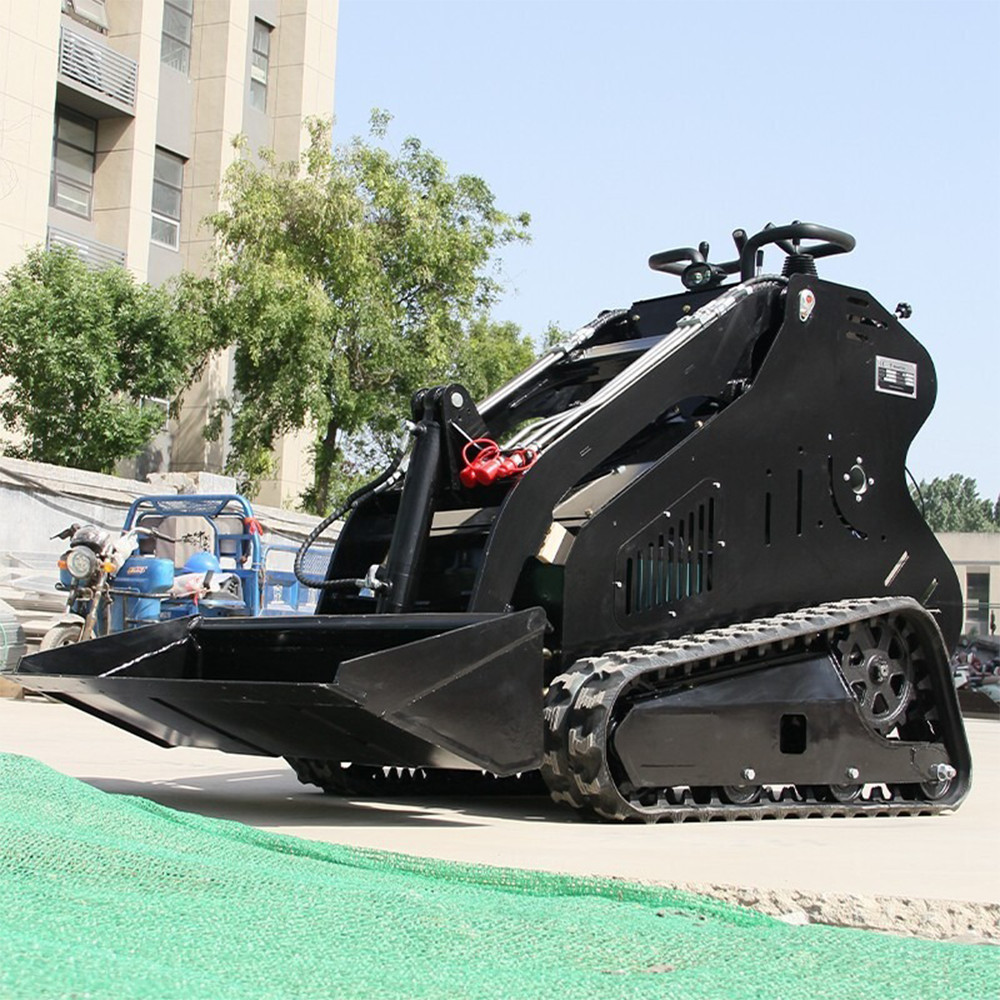 13.5 HP Mini Skid Steer Track Loader Hydraulic Gasoline