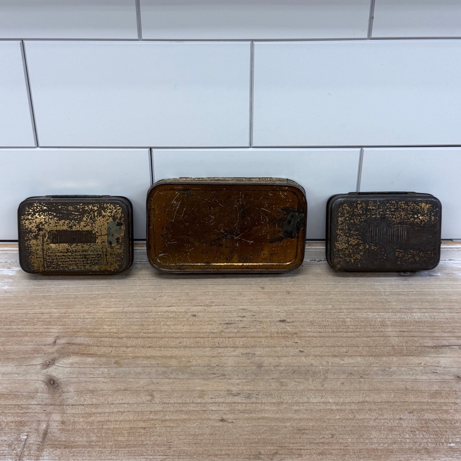 Vintage Political Pinback Button & Tobacco Tin Lot Reagan JFK Nixon 27 pcs