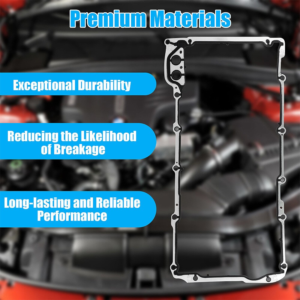 For Fel-Pro OS30693R Engine Oil Pan Gasket Kit For Chevrolet GMC 5.3L 6.0L 6.2L