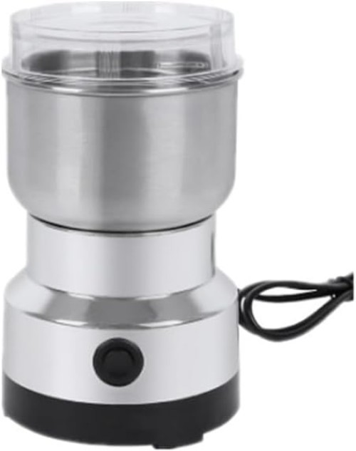 300g Grain Mill Grinder Stainless Steel | High Speed Spice & Flour Mill Kitchen