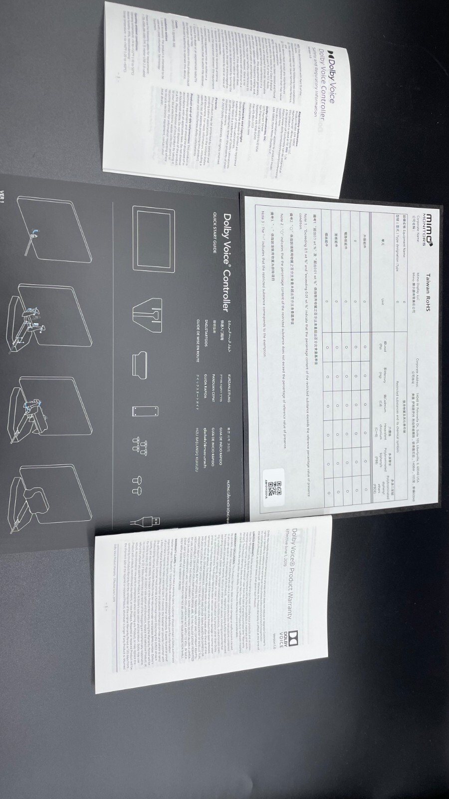 New DOLBY VOICE Mimo UM-1080C USB TOUCH MONITOR Screen W/ STAND, factory sealed