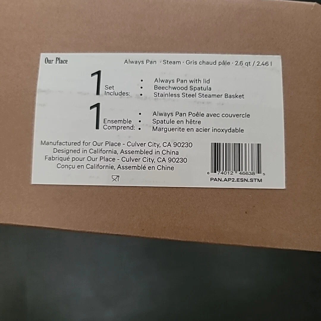 Our Place Always Pan Stream Color 2.6qt/2.46l Read Description