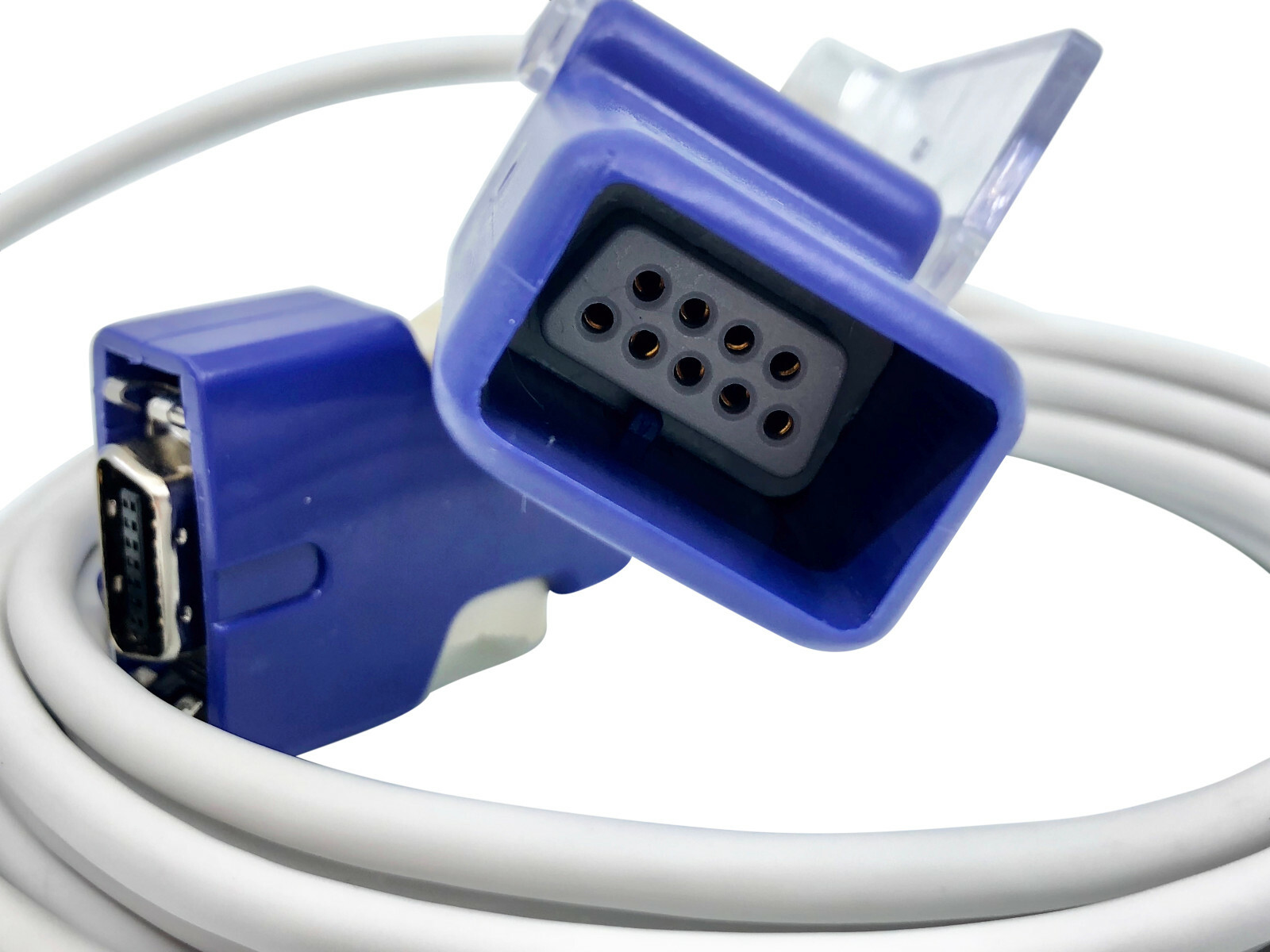 DOC 10 SpO2 Extension Adapter Cable for Nellcor Oximax Pulse Oximetry Sensor 8ft