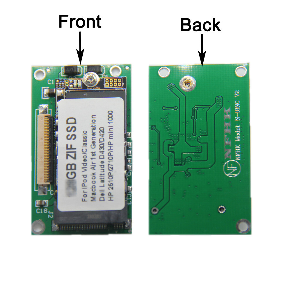 NEW 256GB ZIF CE SSD FOR iPod 5th 7th Gen Classic HP 2510p 2710p DELL D420 D430