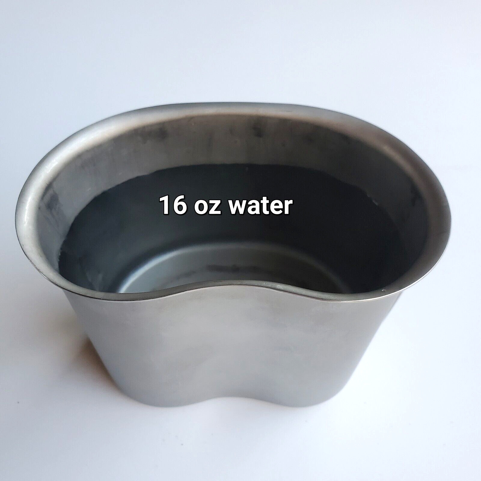 GENUINE US MILITARY CANTEEN CUP 1QT USGI STAINLESS HEAVY DUTY MINT