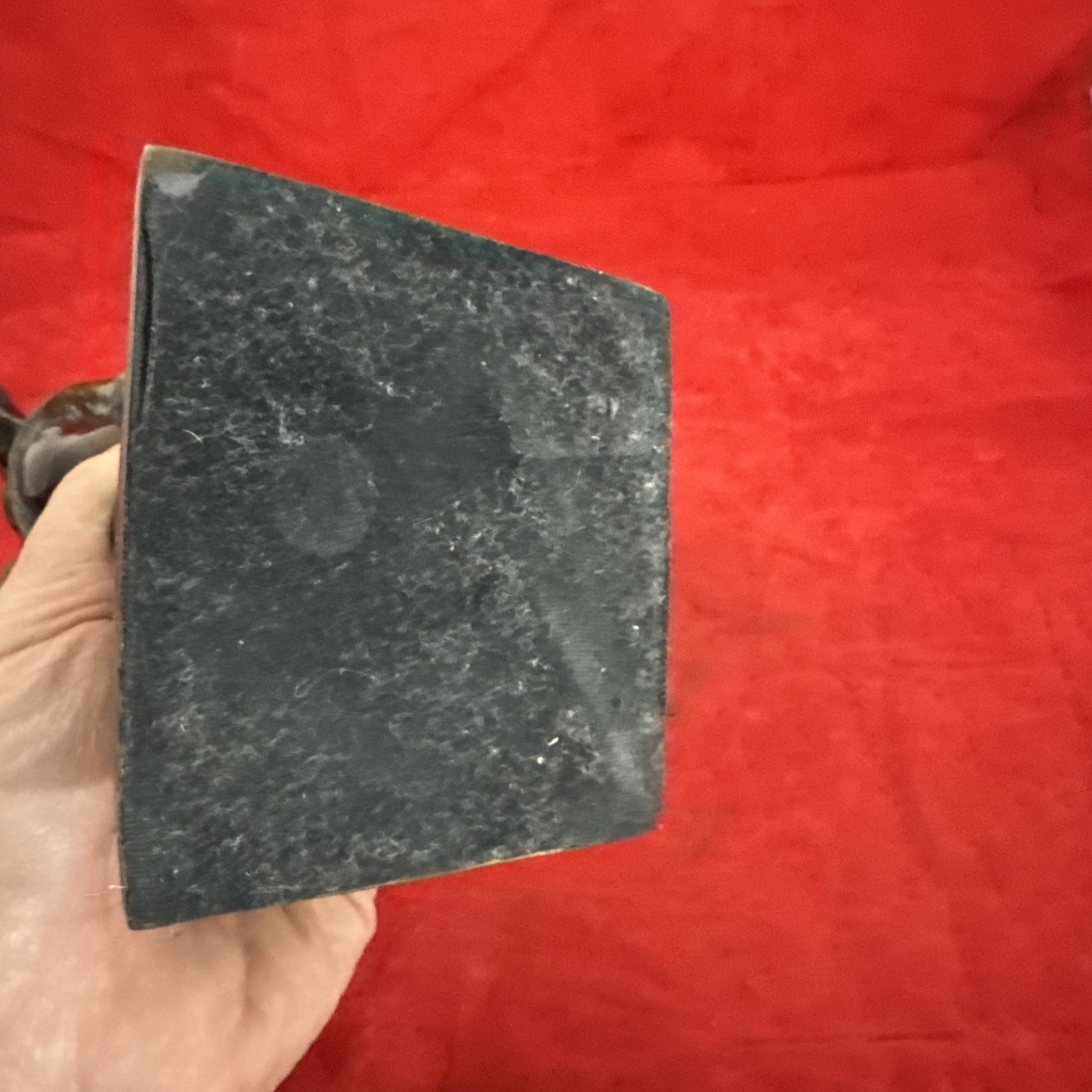 Bronze Cherub Angel Boy Playing Violin 12.5” Tall Heavy