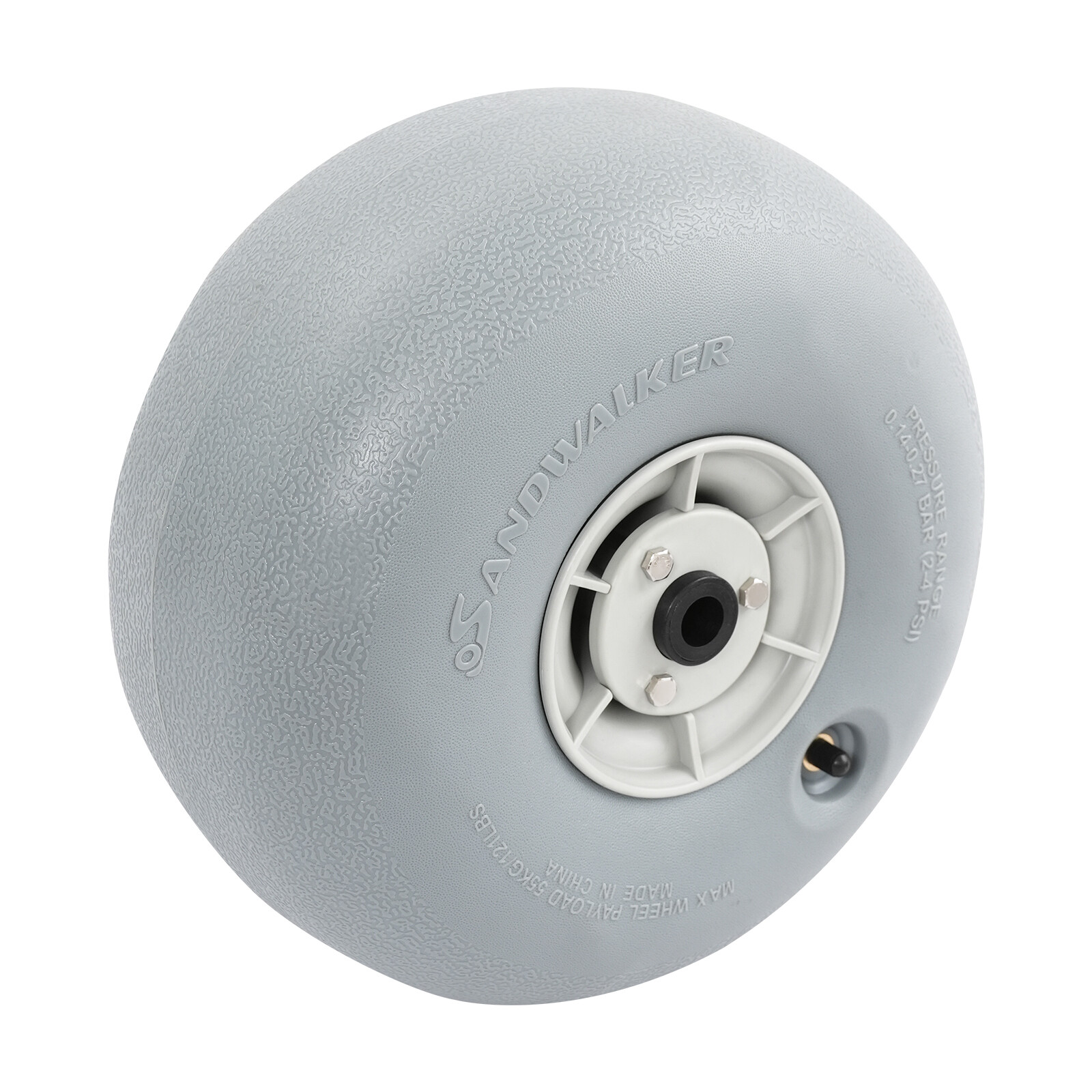 2 Pcs Inflatable Beach Sand Tires - 121 lbs Load Capacity for Carts