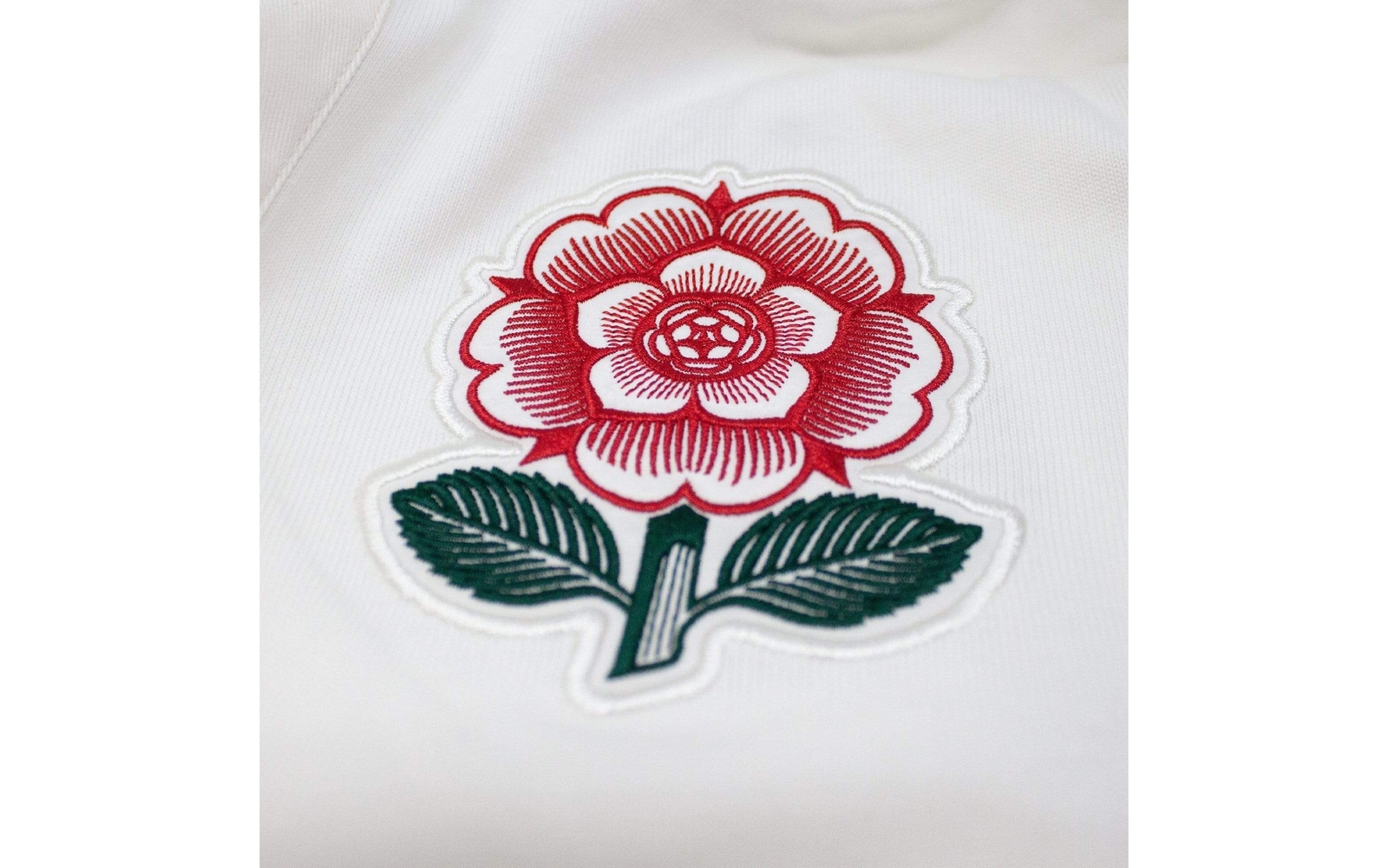 Umbro England RFU Men's 150 Anniversary Classic Long Sleeve Rugby Jersey, White