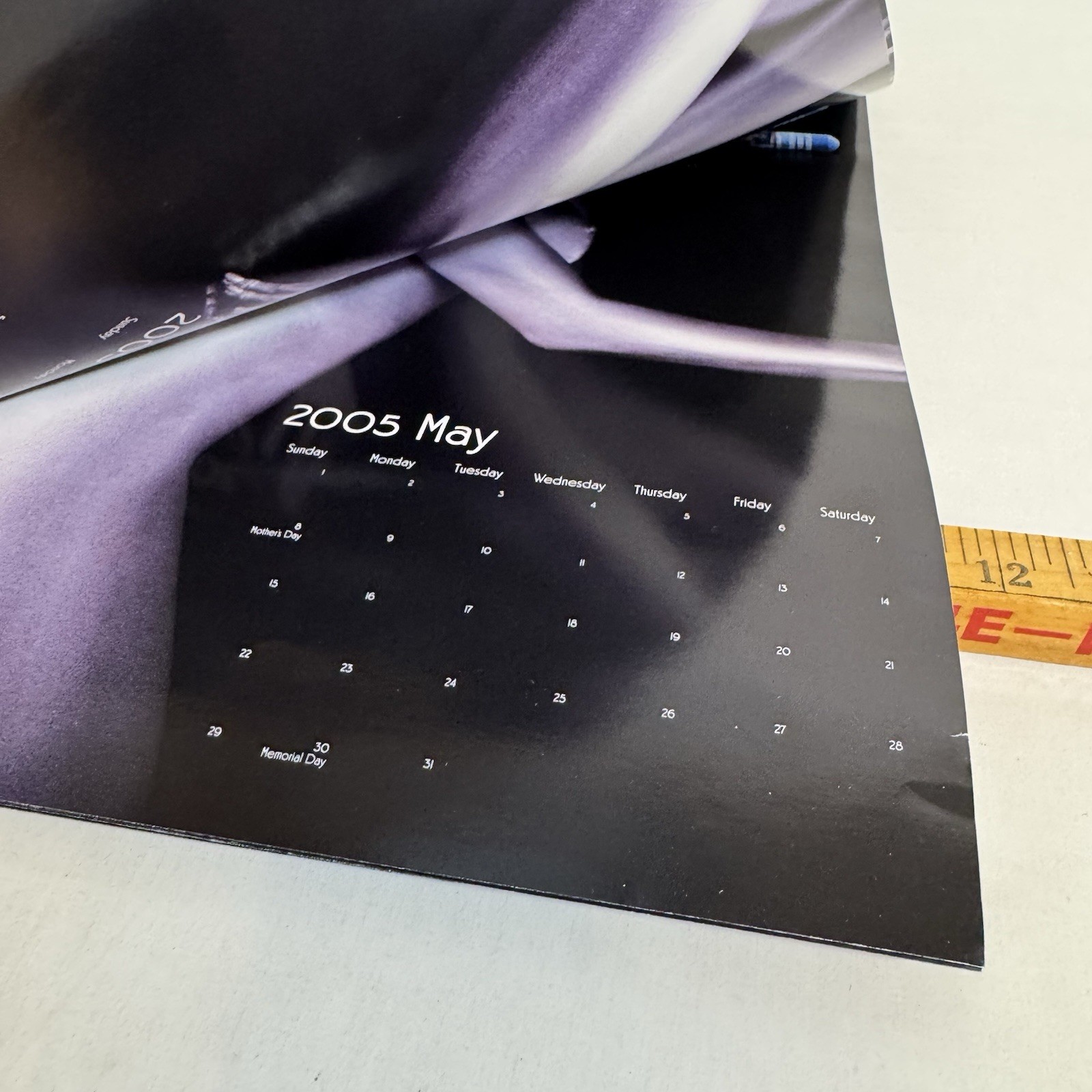 2005 Monte Christo Featuring Cigars & Silver Female Model Calendar **