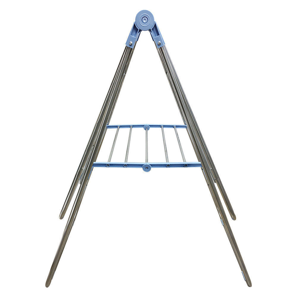 Indoor And Outdoor Folding Collapsible Clothes Drying Rack For Laundry Hanging