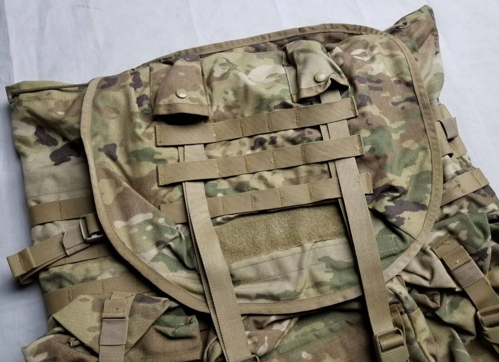 USGI MILITARY MOLLE 4000 Large Rucksack US Army OCP / Multicam PACK ONLY USED