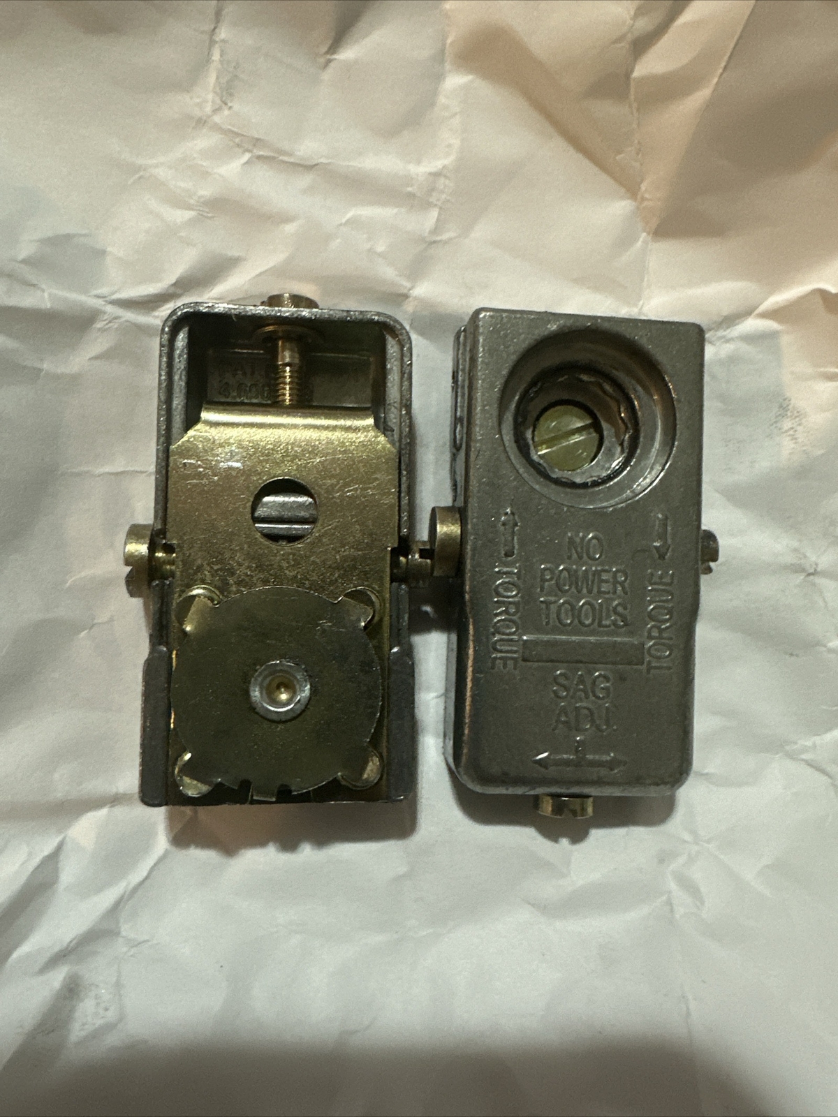 ANTHONY REFRIGERATION Torque Master reversible glass doors 02-10568-0001 Silver