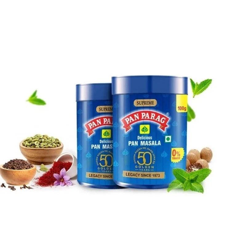 Pan Parag 100g Each Pack Of 10 Fresh Export Mouth Fresher  EXP 03/27