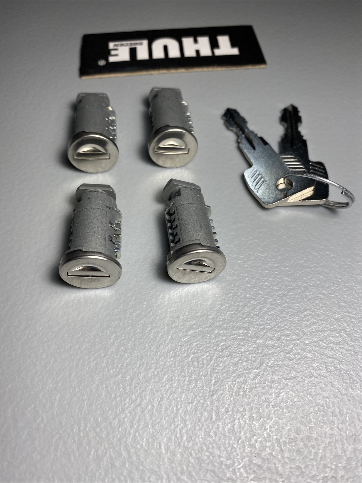 Thule One-Key System Lock Cylinders (Pack of 4) - Thule Lock Set 4 Pack *NEW*