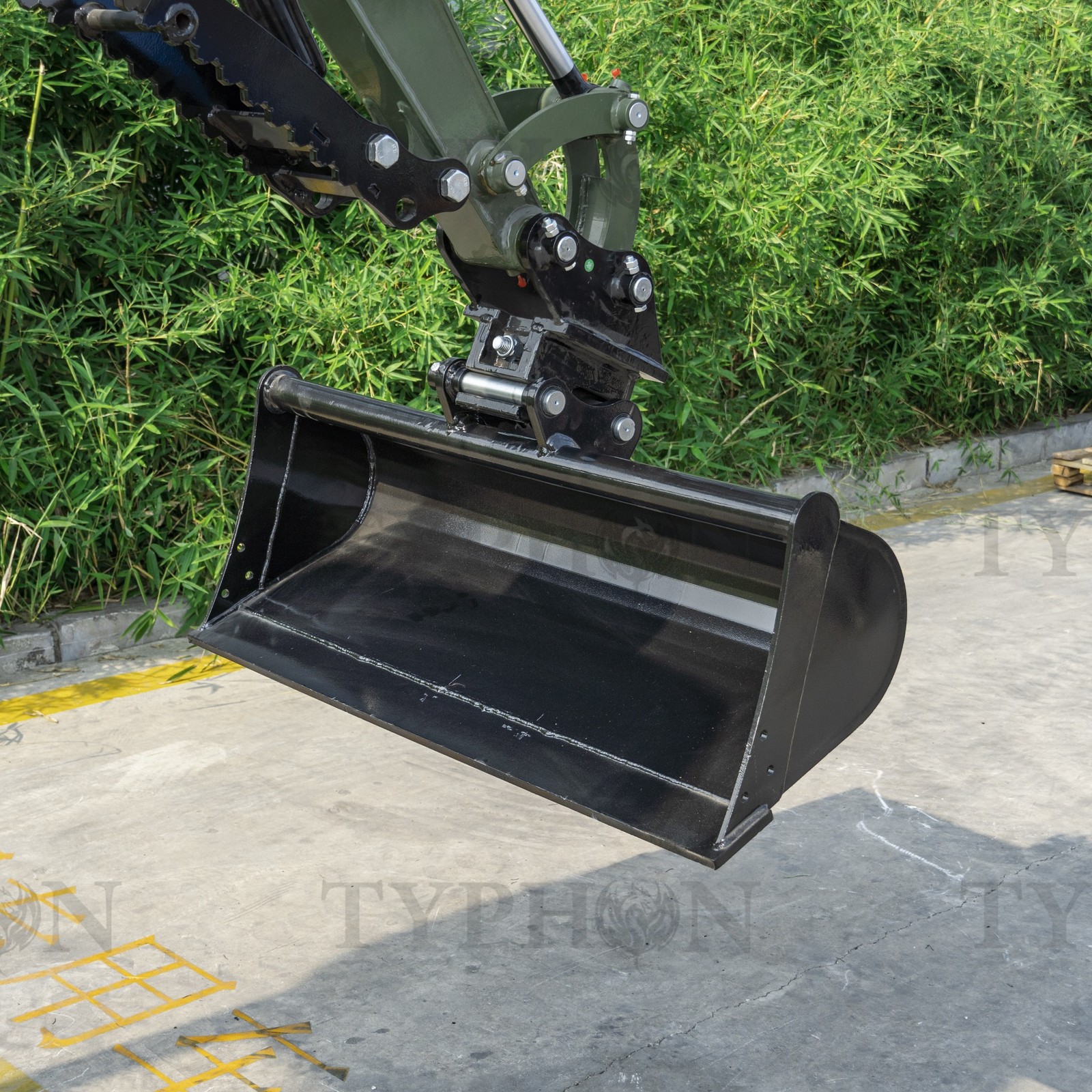 1000mm Leveling Bucket Attachment For 2-3 ton Mini Excavator Digging Bucket