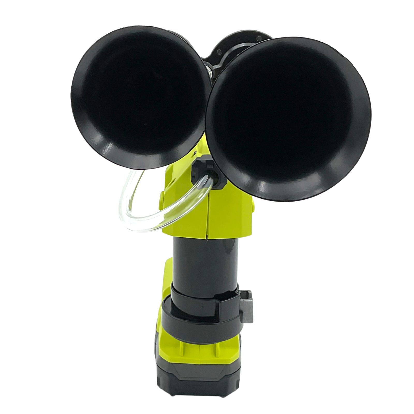 For Ryobi 18V Drill Train Air Horn Dual Black Air Trumpets Double Loud Trumpet