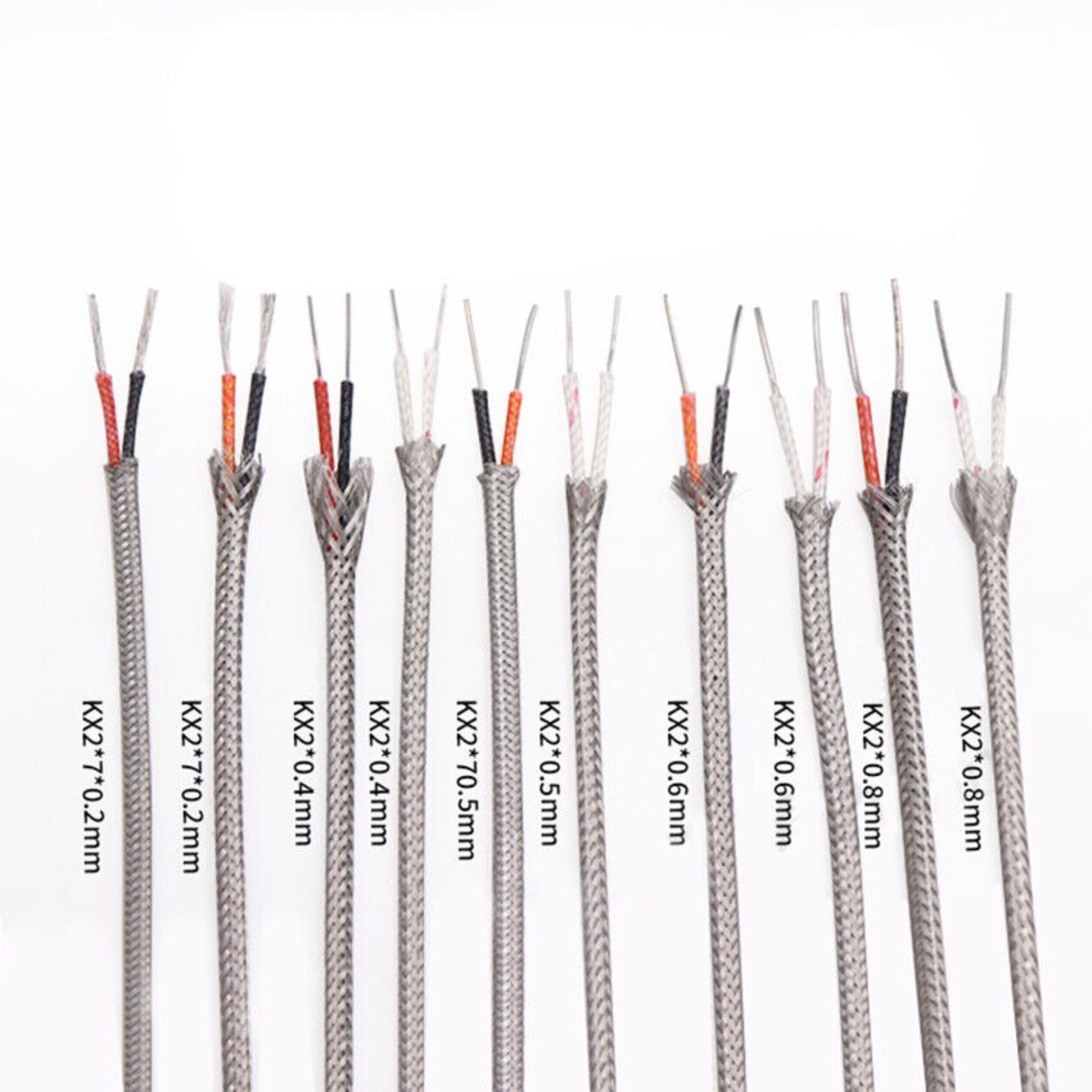 Flexible Cable Wire Cable Steel Braided 2 Core Wire Stainless steel Wire Fiber