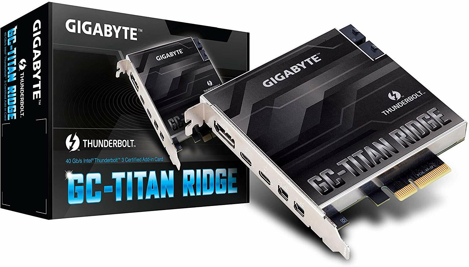 Gigabyte Titan Ridge Thunderbolt 3 FLASH SERVICE for Apple Mac Pro or Hackintosh