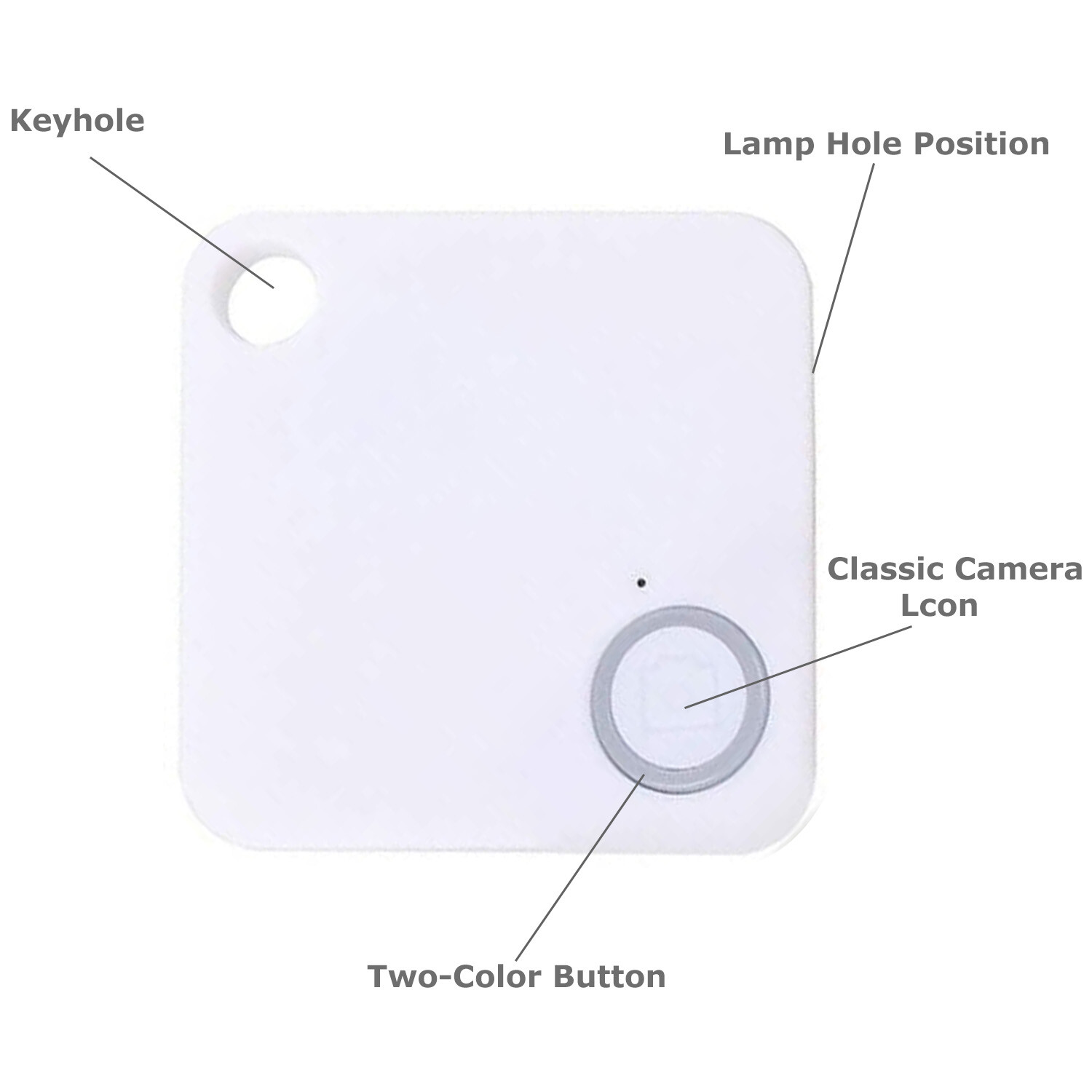 Bluetooth Wireless Anti Lost Tracker Alarm GPS Key Location Finder US