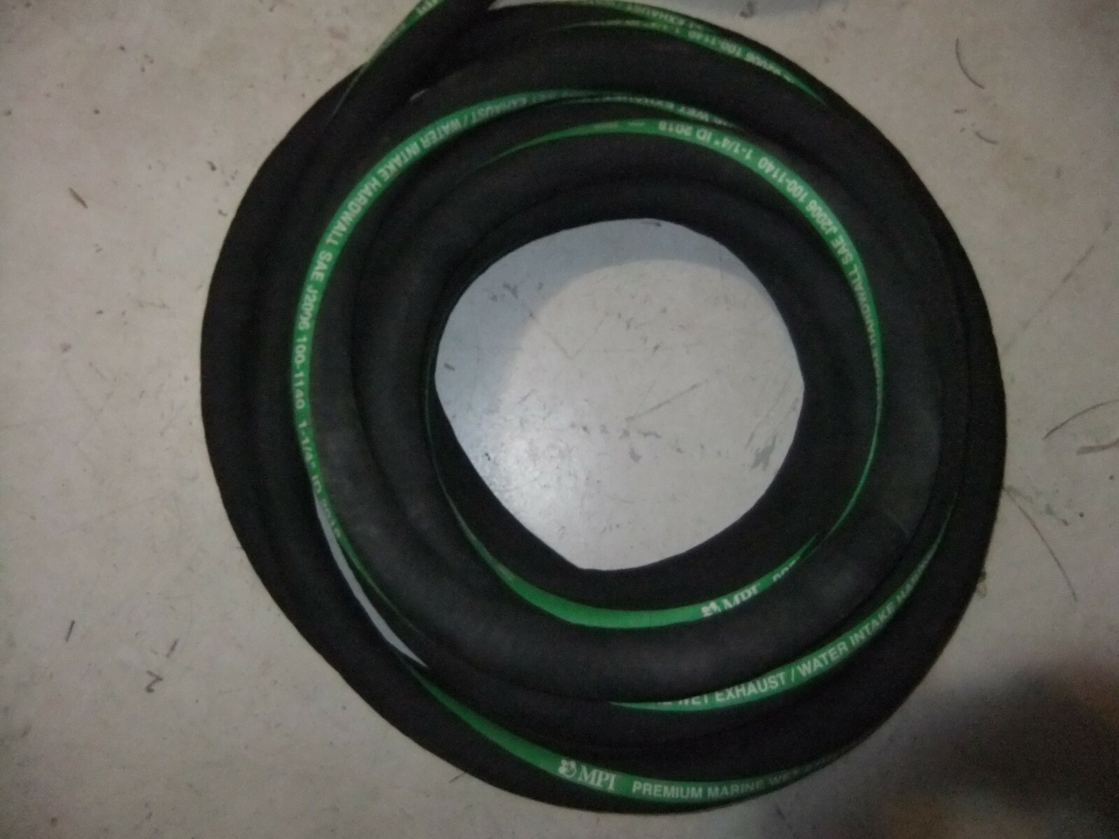 MPI Series 100 HARDWALL 1-1/4" ID MARINE WATER HOSE - Sold by the Foot