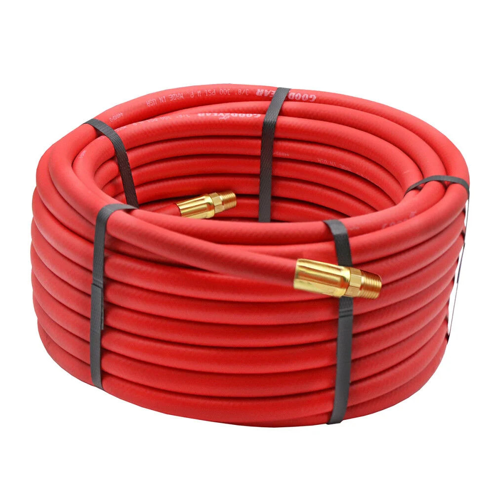 Goodyear 50 Ft. X 3/8 Inch 300 Psi Red Hybrid Air Hose