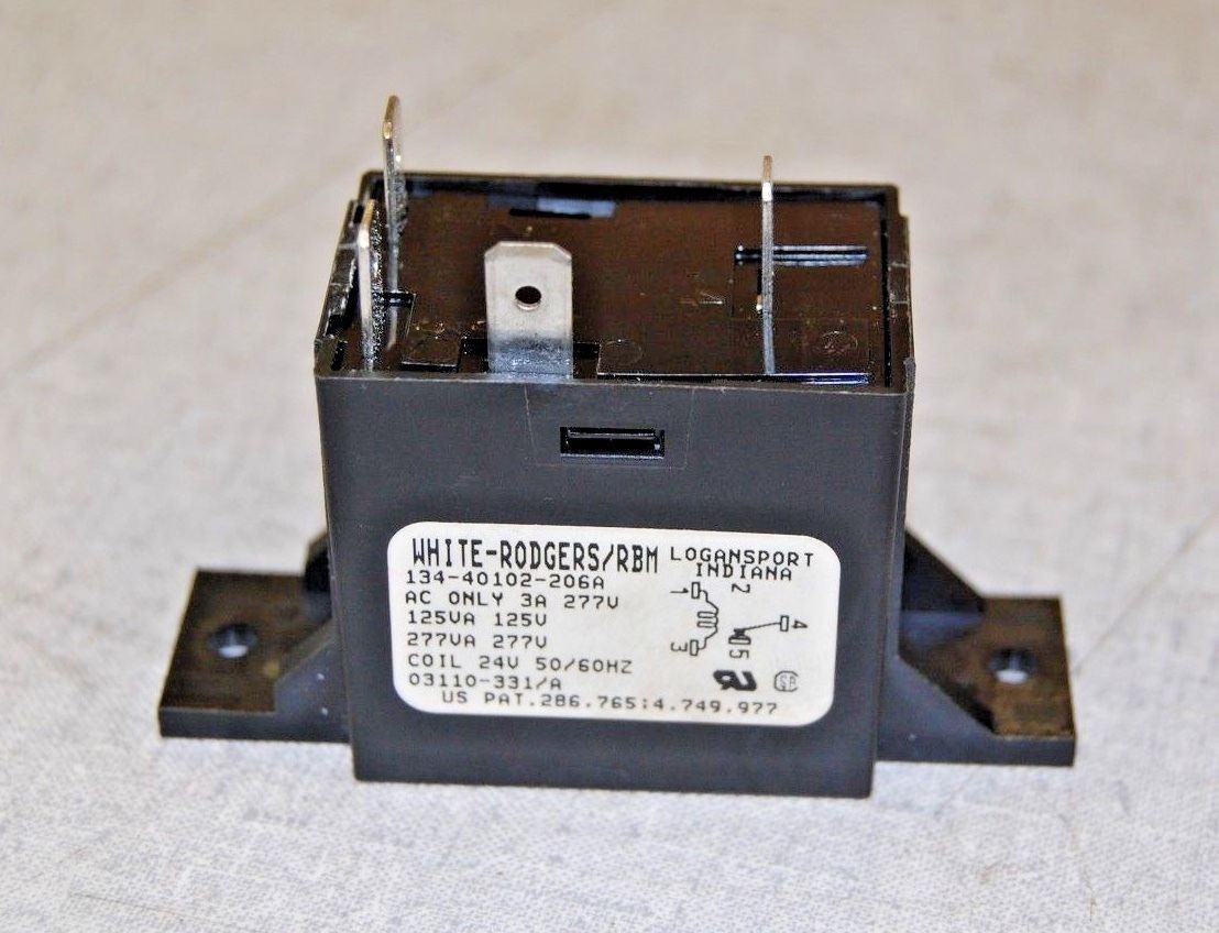 White-Rodgers 134-40102-206A General Purpose RBM Relay "NEW"