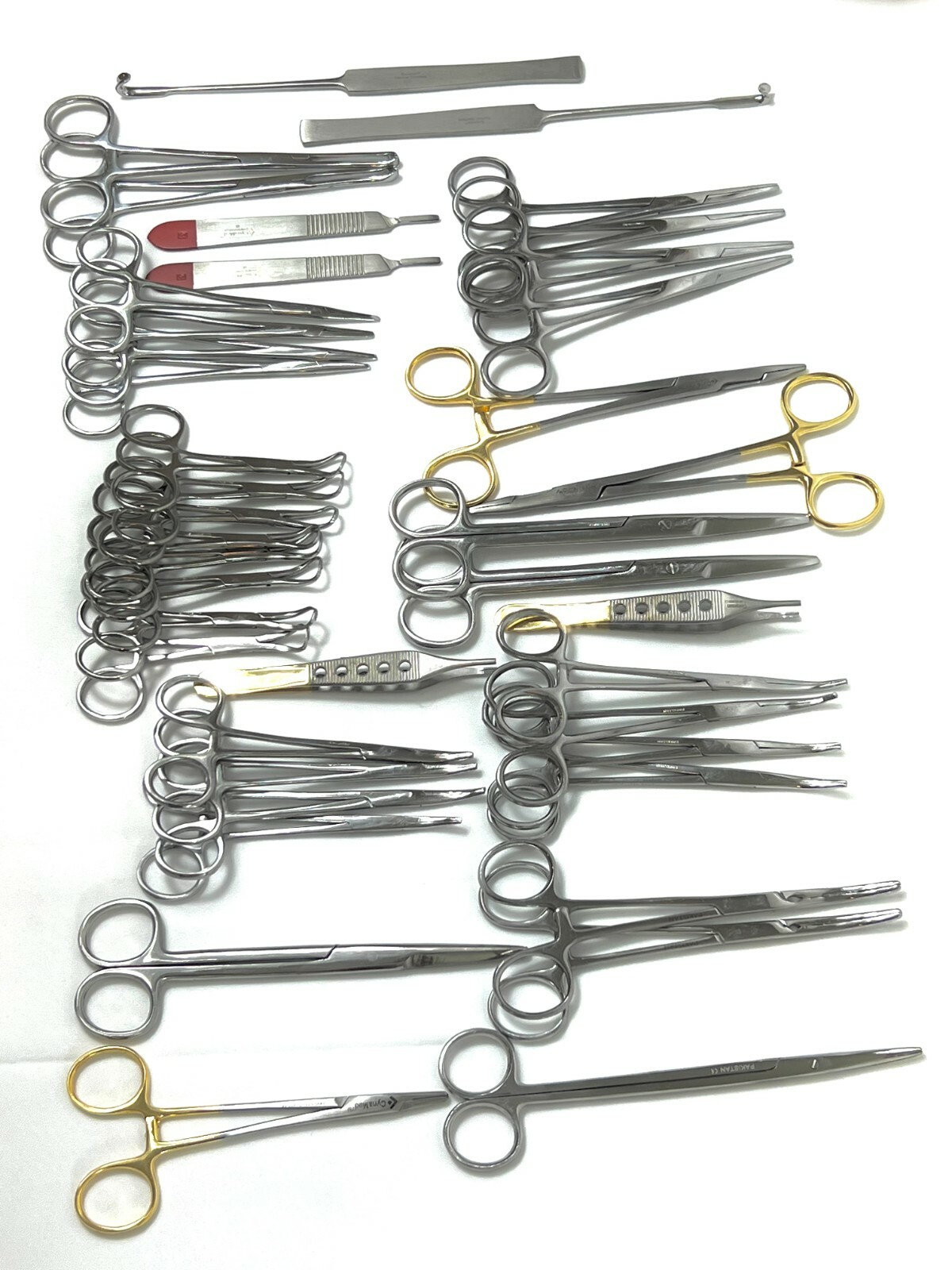 141 PCS CANINE+FELINE SPAY PACK VETERINARY SURGICAL INSTRUMENTS
