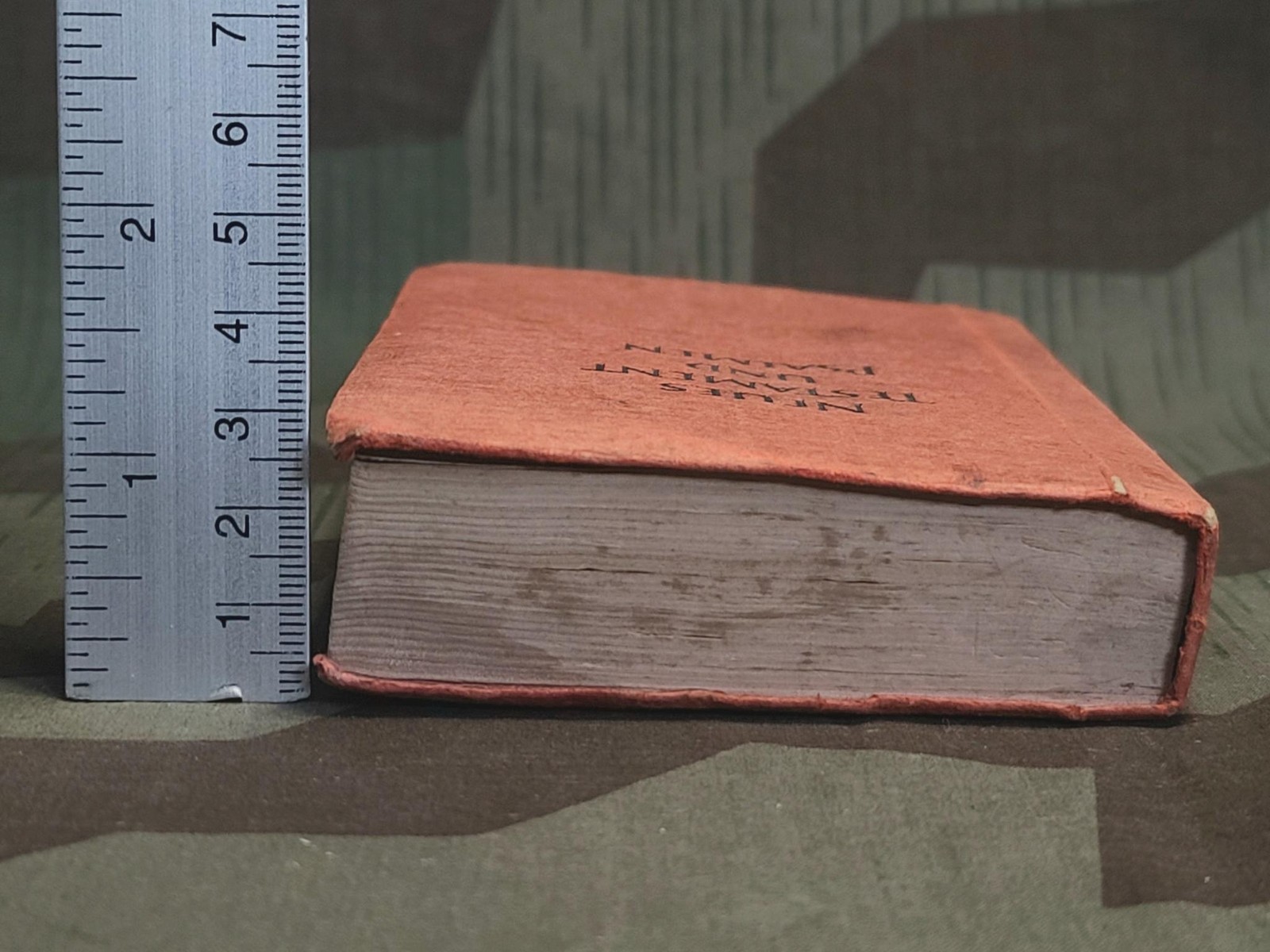 WWII New Testament Bible for German POWs 1942 PW Prisoner of War POW Camp Book