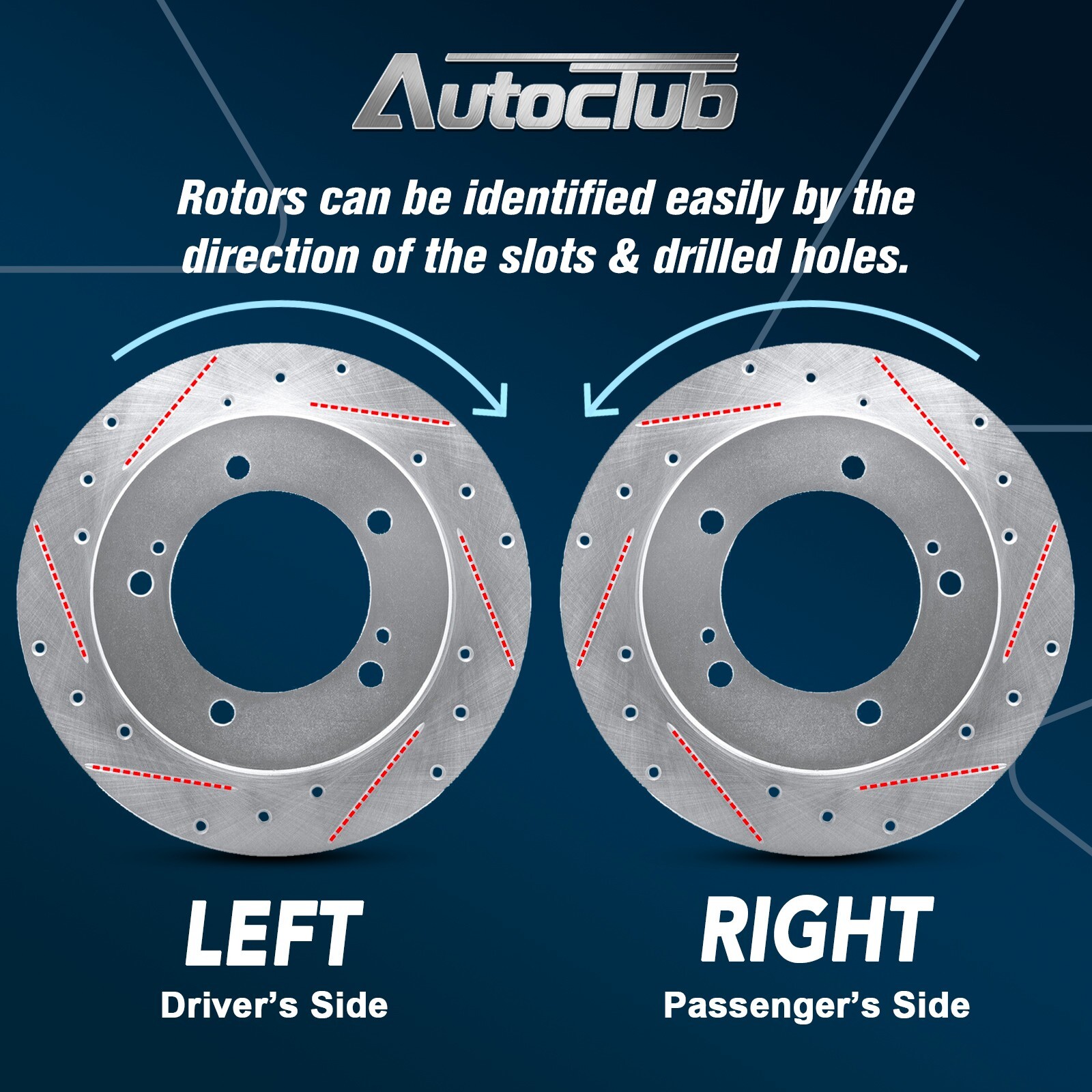 Front & Rear Drilled Disc Brakes Rotors for 2005-21 Chrysler 300 2006-20 Charger