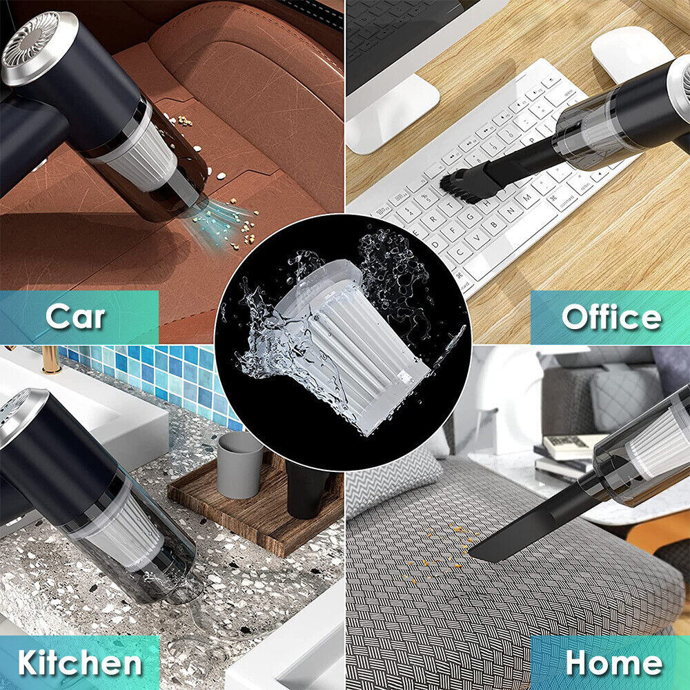 US Mini Computer Vacuum USB Keyboard Cleaner PC Laptop Brush Dust Cleaning Kits