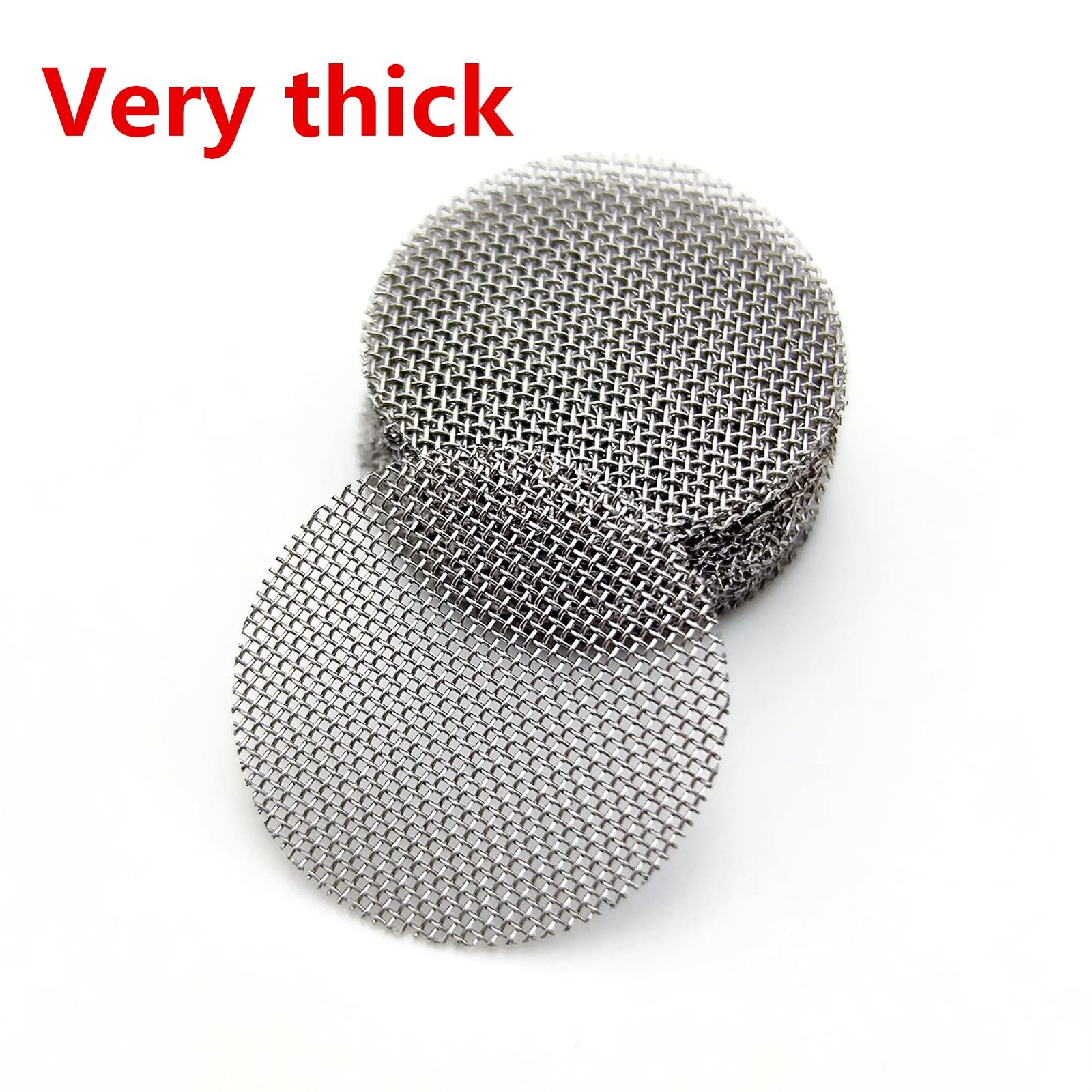 Pipe Screens Stainless Steel Screen Filters for Smoking 0.75 Inch 200 Pcs