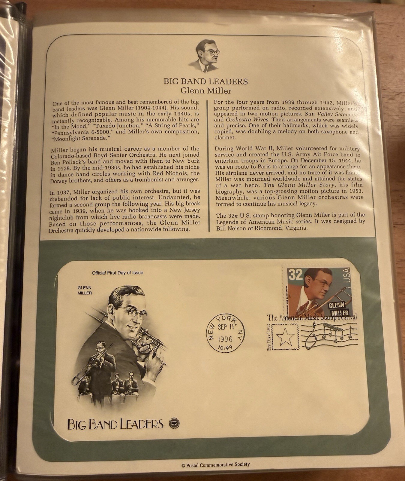 Postal Commemorative Society Binder w/ U.S. First Day Covers 1996-1998 96 Covers