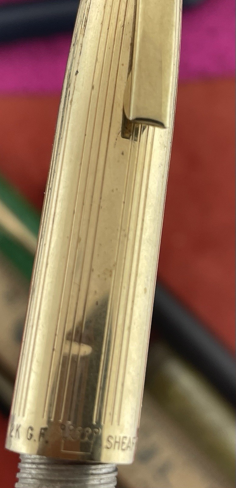 Vintage Sheaffer Fountain Pen Parts ~ No Nibs ~ Parts ~ Repair ~Nice Jade Sr Cap