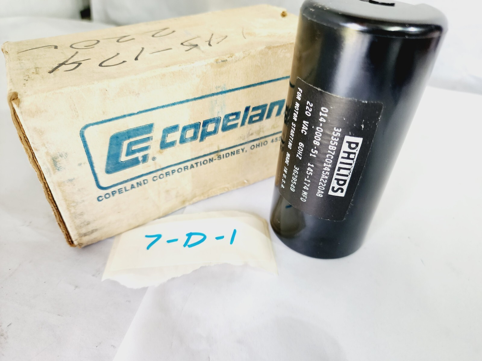 Copeland 914-0008-51 Capacitor