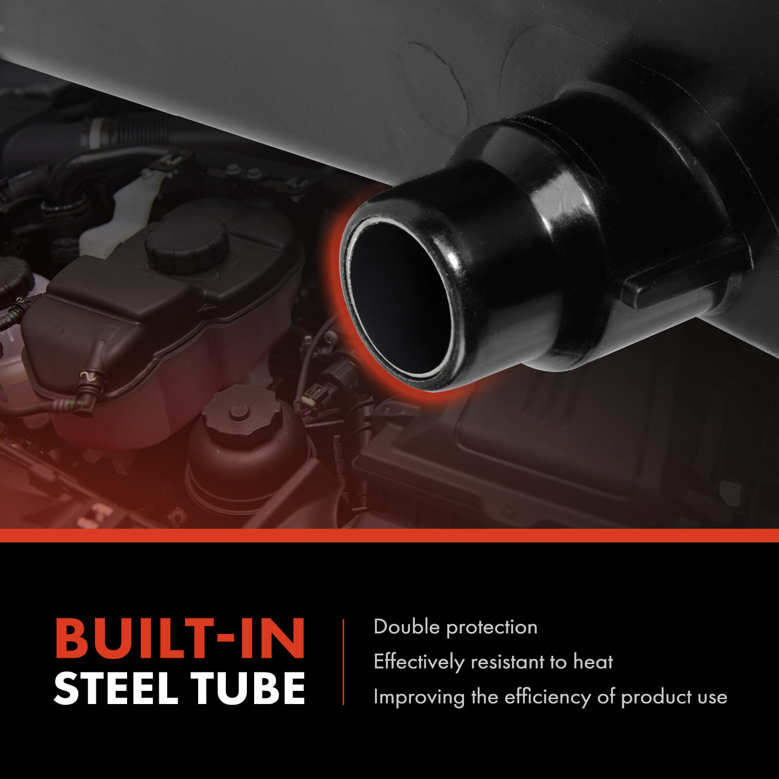 Overflow Coolant Reservoir Expansion tank with Sensor & Cap for BMW E46 E83 E53