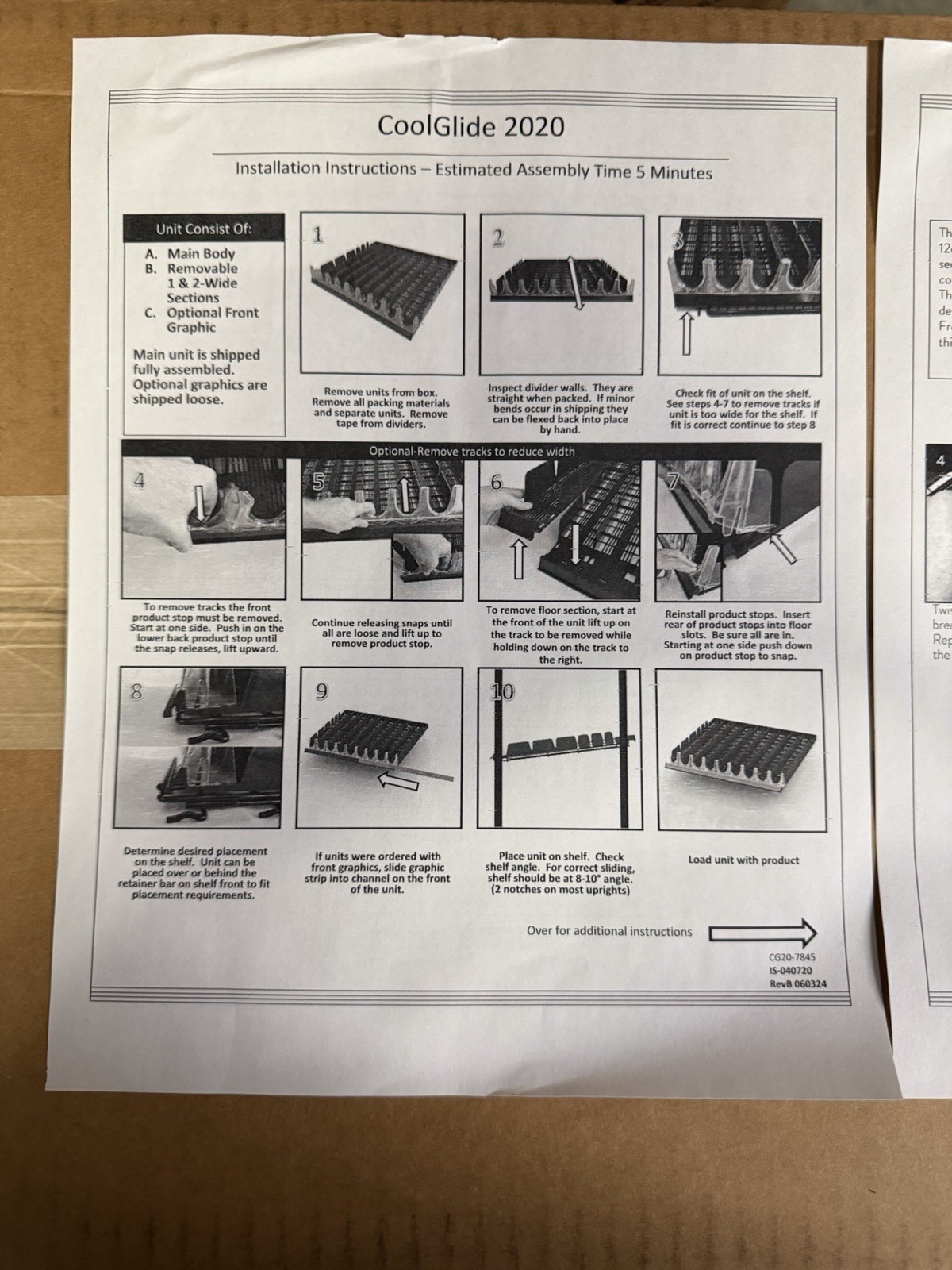 PFI Cool Glide 20/20 Cold Vault Beverage Dispenser 11 Wide, 28" Deep - Box of 6