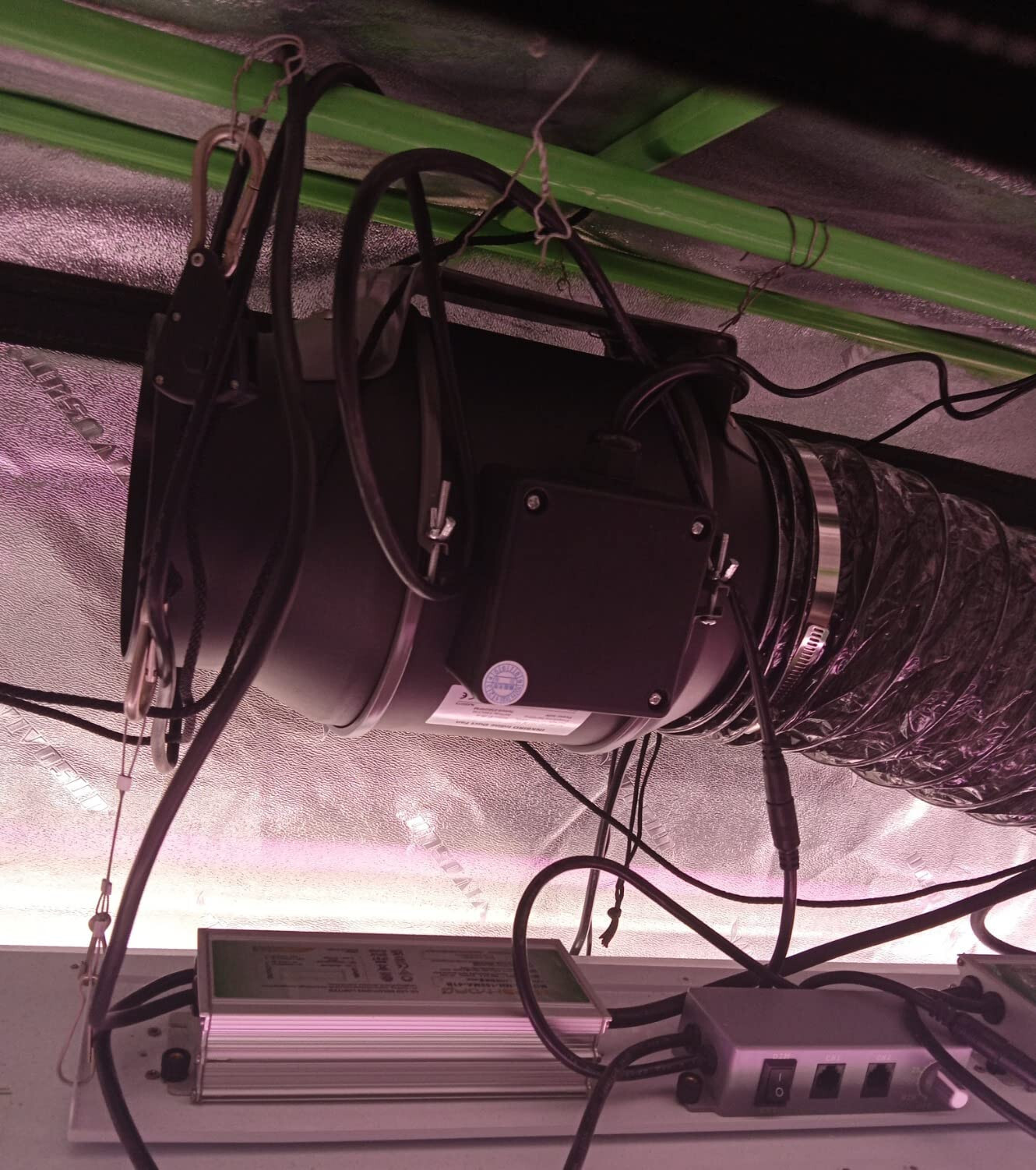 INKBIRD 6-Inch Duct Fan Grow Tent Ventilation Exhaust Fan