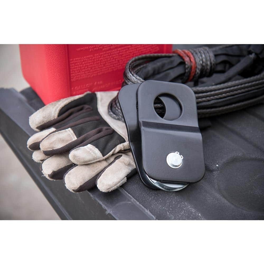 Snatch Block 8,000 lbs Load Capacity Black Powder-Coated New