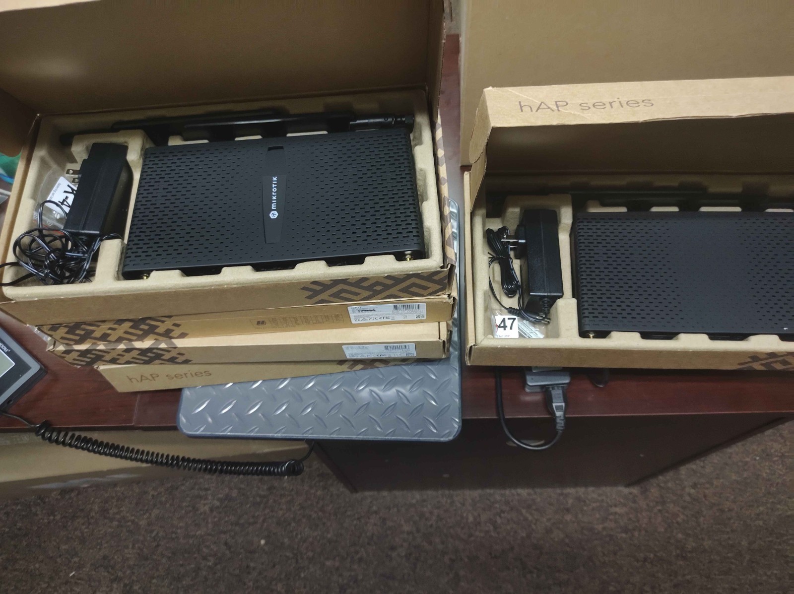 Lot of 5x Used MikroTik hAP ac3 Routers RBD53iG-5HacD2HnD