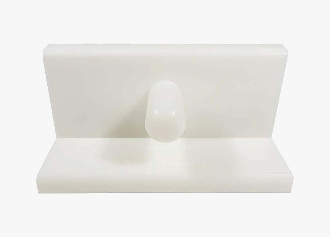 Standard 10 inch White Jogger Block 4 inch High 4x10 Paper Cutter Jogging Block