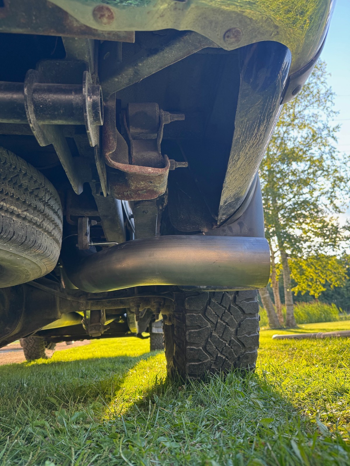 5" FULL Exhaust Pipe 2001-2007 Chevrolet GMC Duramax 6.6L 2500HD Chevy Diesel