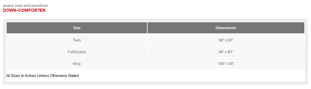 Peace Nest White Goose Down Feather Fiber Comforter Heavyweight Duvet