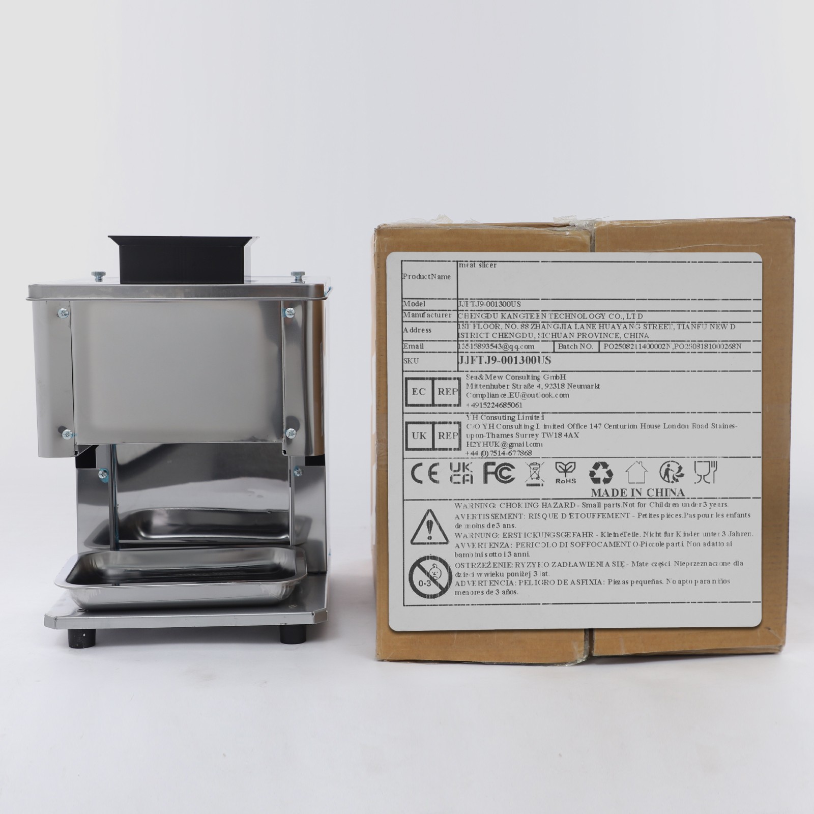 Meat Cutter Machine Meat Cutter Meat Slicer Commercial For Pork Chicken Fish