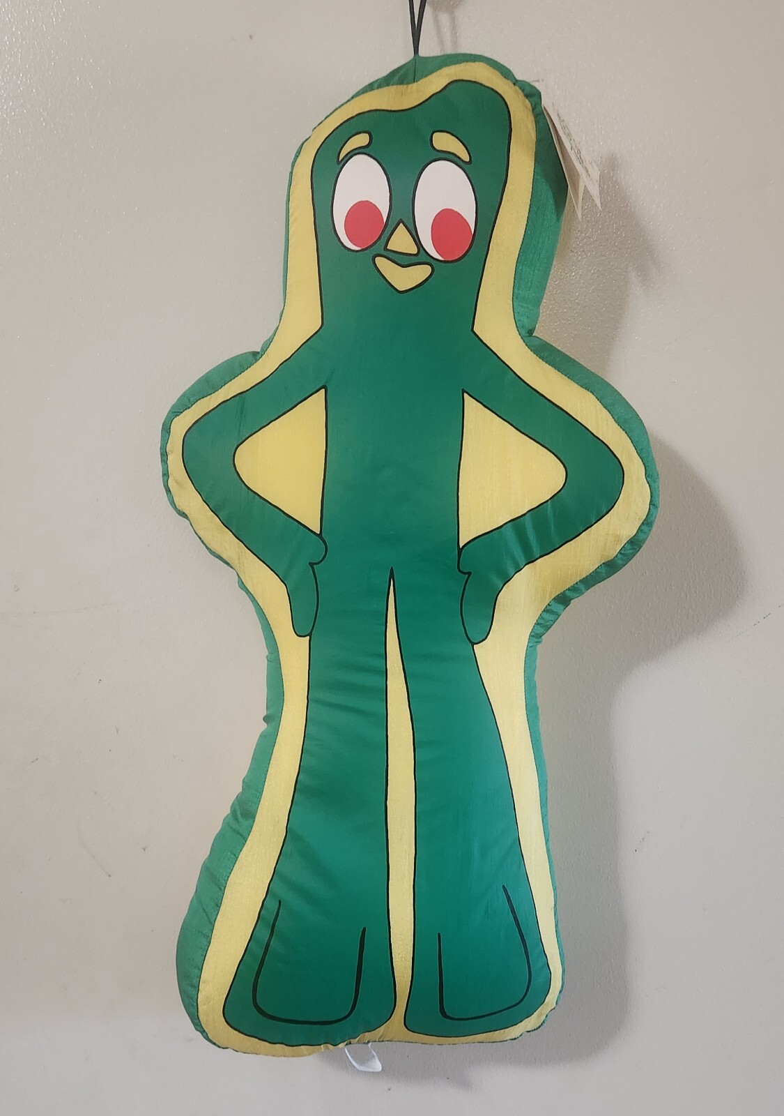 GUMBY Cast of Characters Spencers Vtg 1996 NEW with tag 22" Nylon stuffed Gumby