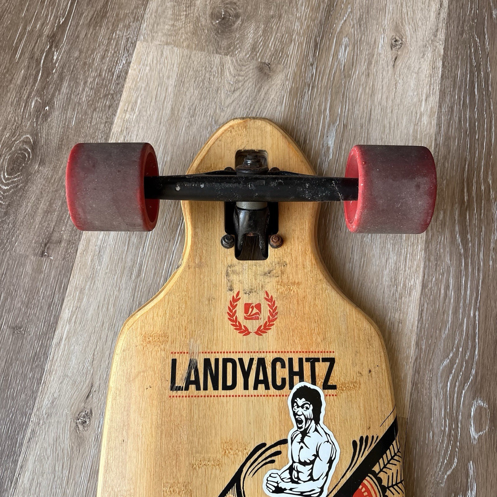 Landyachtz BattleAxe Thunderbird 40" Longboard Bear Trucks Hawgs 69mm Wheels
